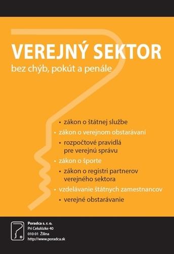 Kniha: Verejný sektorautor neuvedený