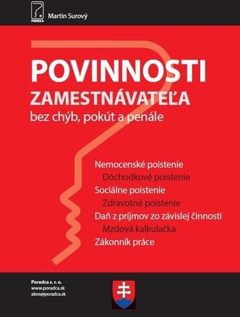 Kniha: Povinnosti zamestnávateľa 2019 - Martin Surový