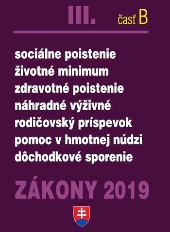 Kniha: Zákony III-B 2019autor neuvedený