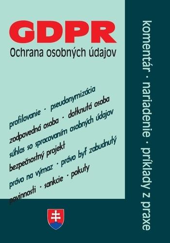 Kniha: GDPR - ochrana osobných údajovautor neuvedený