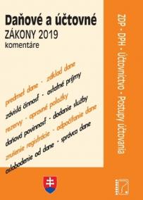 Daňové a účtovné zákony 2019 - komentáre