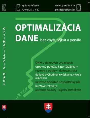 Kniha: Optimalizácia daneautor neuvedený