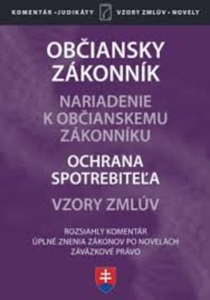 Kniha: Občiansky zákonník s komentáromautor neuvedený