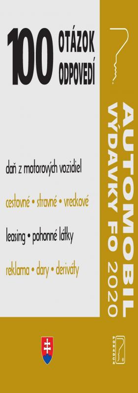 Kniha: 100 otázok • odpovedí - Výdavky podnikateľa FO - automobilautor neuvedený