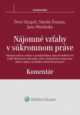 Kniha: Nájomné vzťahy v súkromnom práve - Peter Strapáč