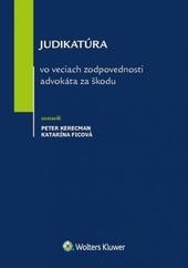 Kniha: Judikatúra vo veciach zodpovednosti advokáta za škodu - Peter Kerecman