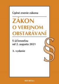 Zákon o verejnom obstarávaní. Úzz, 3. vyd., 7/2021