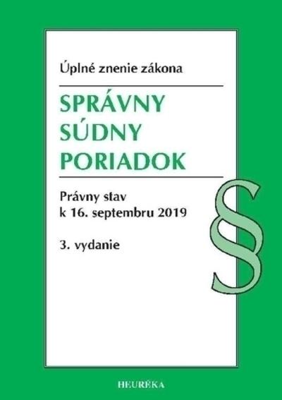 Kniha: Správny súdny poriadok. Úzz, 4. vyd, 9/2021autor neuvedený