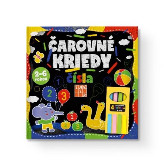 Kniha: Čarovné kriedy - čísla - Kolektív autorov