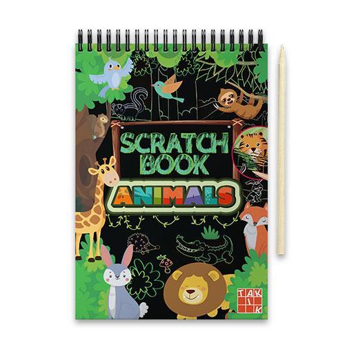 Kniha: Scratch book - Animalsautor neuvedený