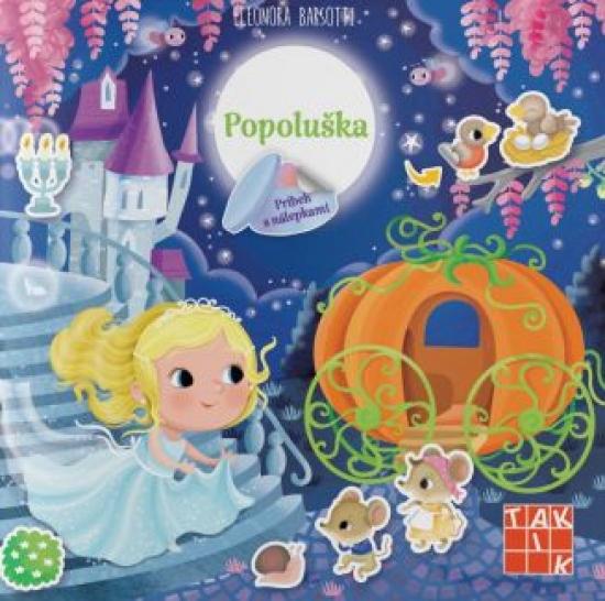 Kniha: Popoluška - príbeh s nálepkamiautor neuvedený