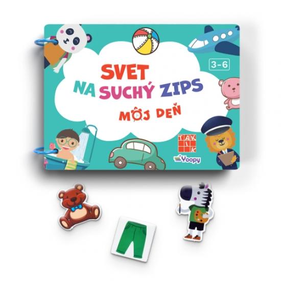 Kniha: Svet na suchý zips – Môj deň - TAKTIK vydavateľstvo