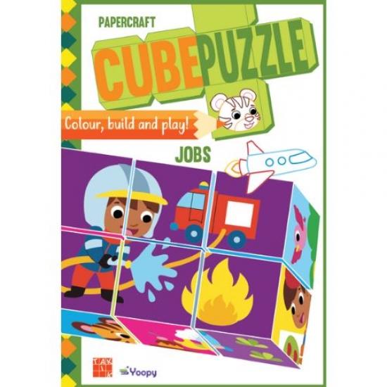 Kniha: Povolania - Papierové puzzle kockyautor neuvedený