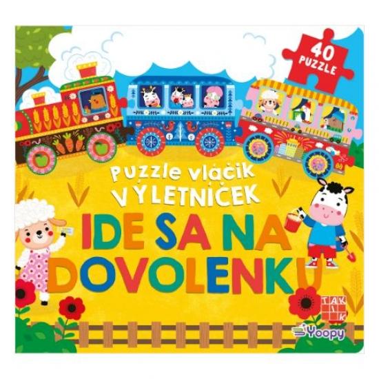 Kniha: Puzzle vláčik Výletníček: Ide sa na dovolenkuautor neuvedený
