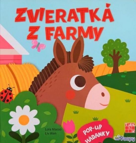Kniha: Pop-up hádanky: Zvieratká z farmyautor neuvedený