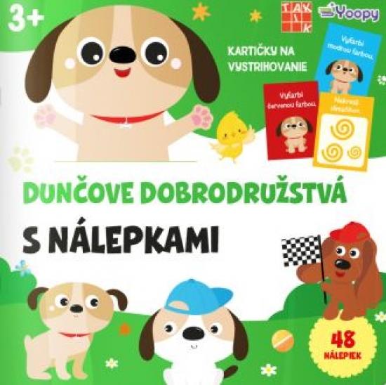 Kniha: Dunčove dobrodružstvá s nálepkamiautor neuvedený