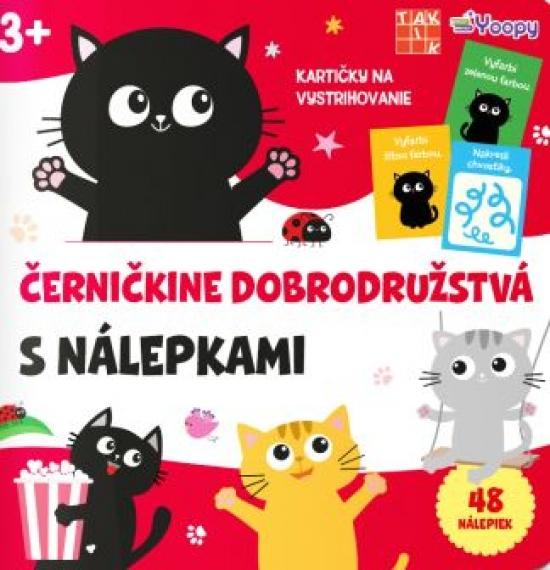 Kniha: Černičkine dobrodružstvá s nálepkamiautor neuvedený