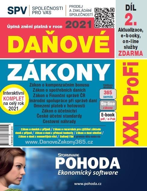 Kniha: Daňové zákony 2021 XXL ProFi (Díl 2.)autor neuvedený
