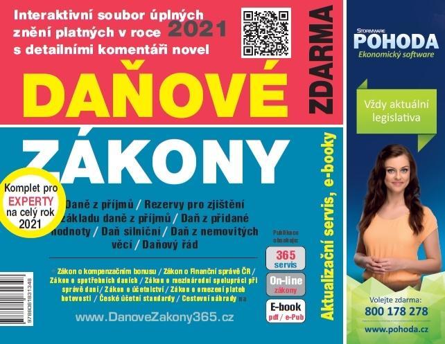 Kniha: Daňové zákony 2021 Expertautor neuvedený