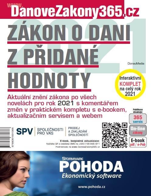 Kniha: Zákon o dani z přidané hodnoty 2021 s komentářem změnautor neuvedený