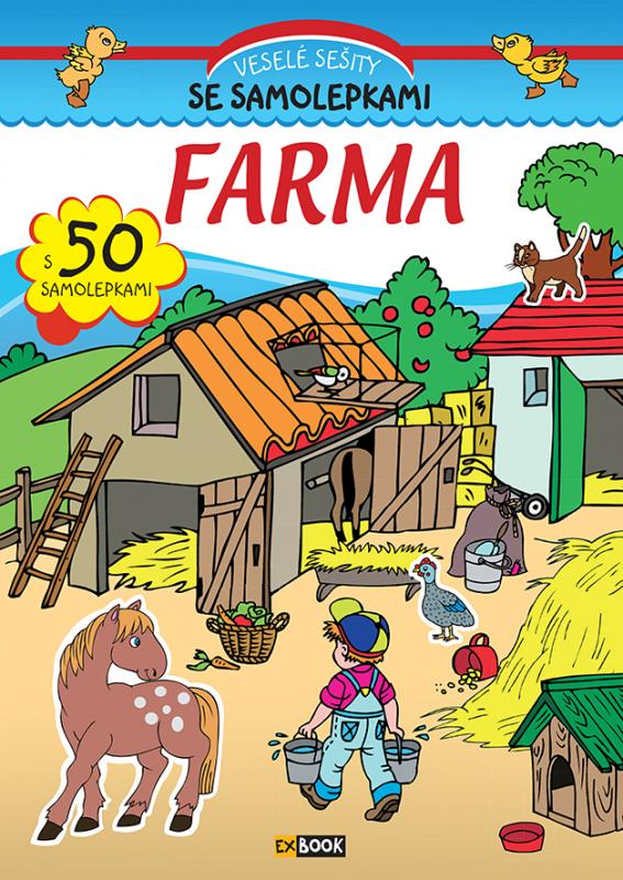 Kniha: Farma - Veselé sešity se samolepkamiautor neuvedený