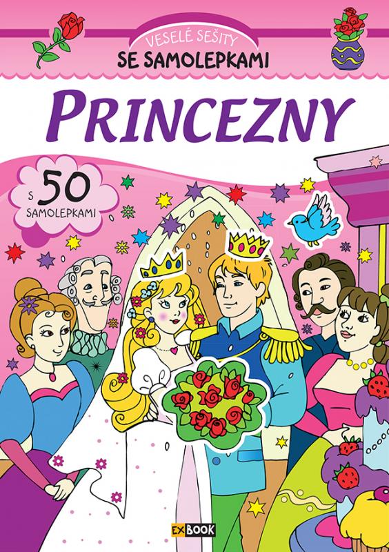 Kniha: Veselé sešity se samolepkami - Princeznyautor neuvedený