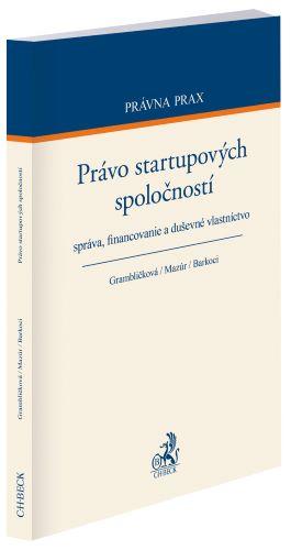 Kniha: Právo startupových spoločností - Barbora Grambličková