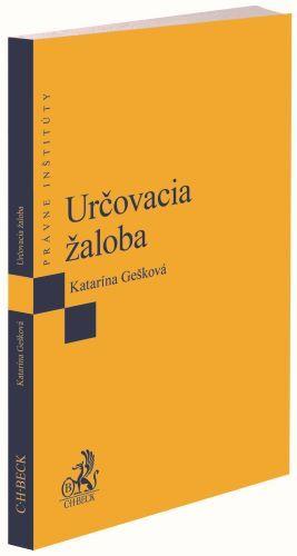 Kniha: Určovacia žaloba - Katarína Gešková