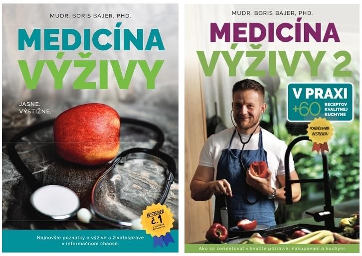 Kniha: Medicína výživy 1+2 - limitovaná edícia - MUDr. Boris Bajer