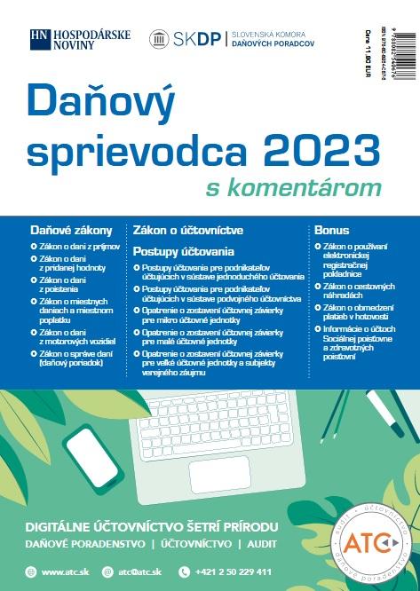 Kniha: Danovy sprievodca 2023autor neuvedený