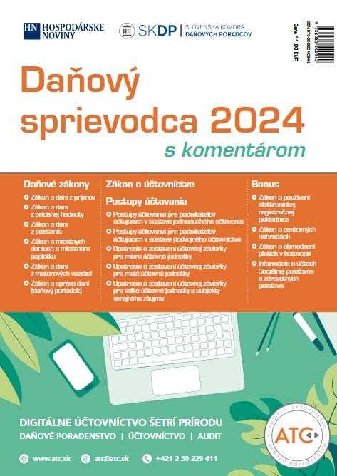 Kniha: Daňový sprievodca 2024autor neuvedený