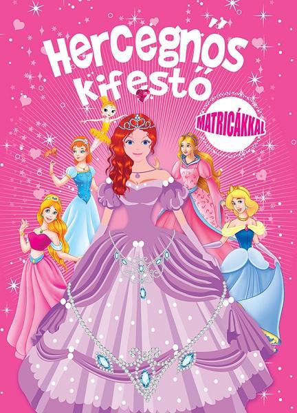 Kniha: Hercegnős kifestőautor neuvedený