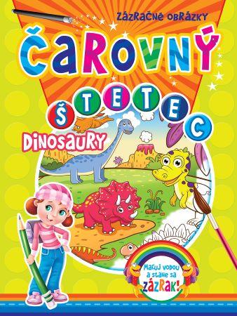 Kniha: Čarovný štetec - Dinosauryautor neuvedený