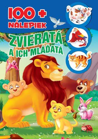 Kniha: Zvieratá a ich mláďatá - 100+nálepiekautor neuvedený