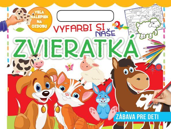 Kniha: Vyfarbi si naše zvieratkáautor neuvedený