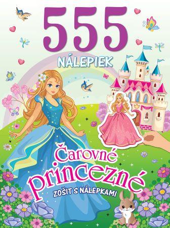 Kniha: Čarovné princezné - 555 nálepiekautor neuvedený