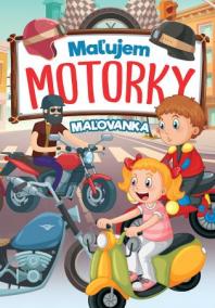 Maľujem motorky - maľovanka