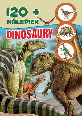 Kniha: Dinosaury - 120+ nálepiekautor neuvedený