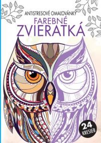 Farebné ziveratká - Antistresové omaľovánky