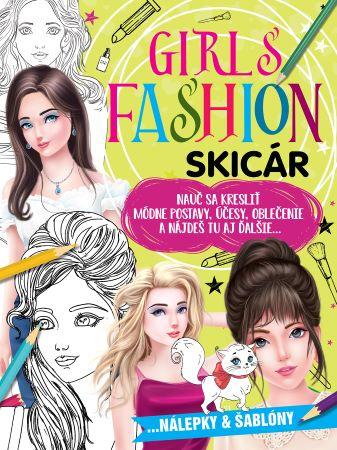 Kniha: Girls fashion - skicárautor neuvedený