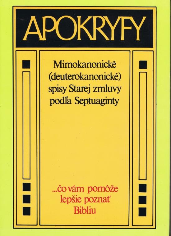 Kniha: Apokryfyautor neuvedený