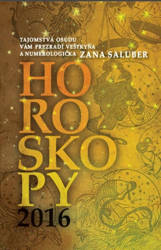 Kniha: Horoskopy 2016 - Saluber Zana