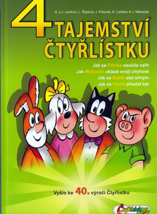 Kniha: 4 tajemství Čtyřlístkukolektív autorov
