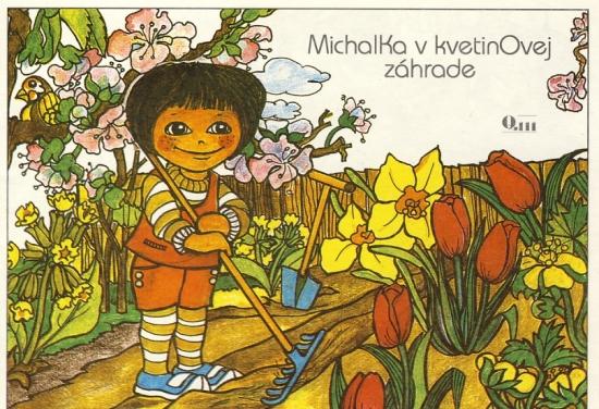 Kniha: Michalka v kvetinovej záhrade - Dašková Kveta