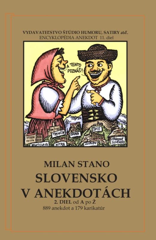 Kniha: Slovensko v anekdotách, 2. diel - Stano Milan