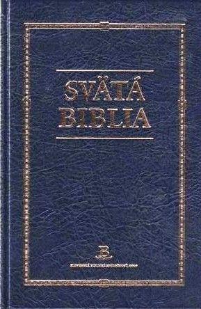 Kniha: Svätá Biblia (modrá, čierna)autor neuvedený