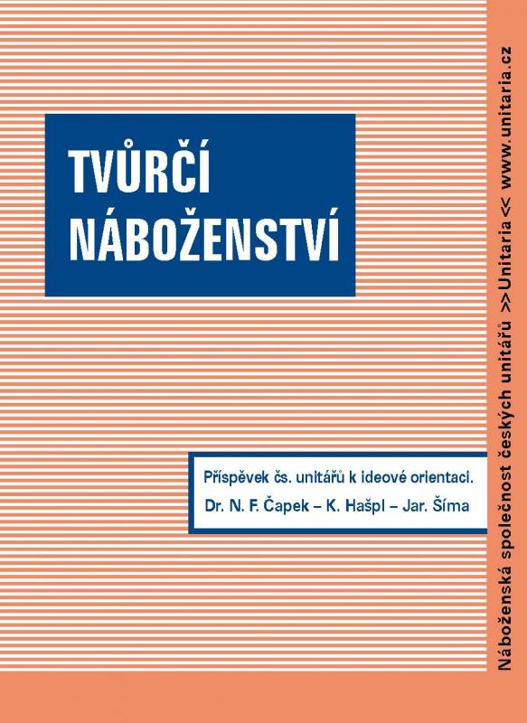 Kniha: Tvůrčí náboženství - Norbert F. Čapek