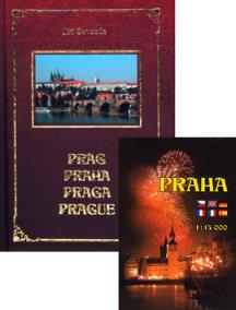 Prag Praha Praga Prague + mapa Praha 1:15 000
