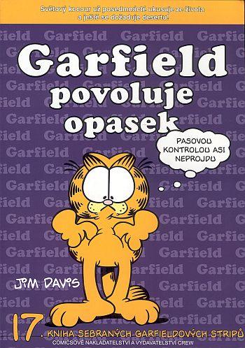 Kniha: Garfield povoluje opasek (č.17) - Davis Jim