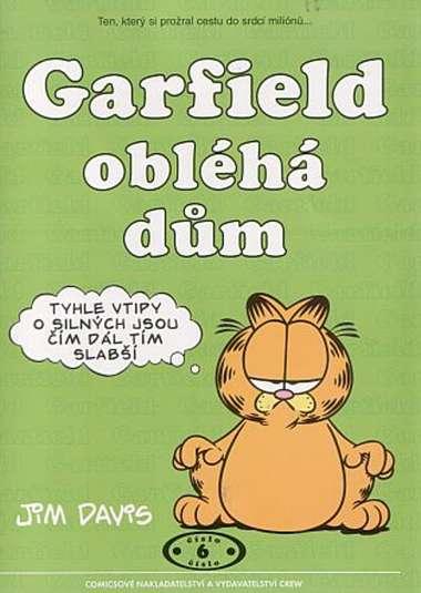 Kniha: Garfield obléha dům - Jim davis
